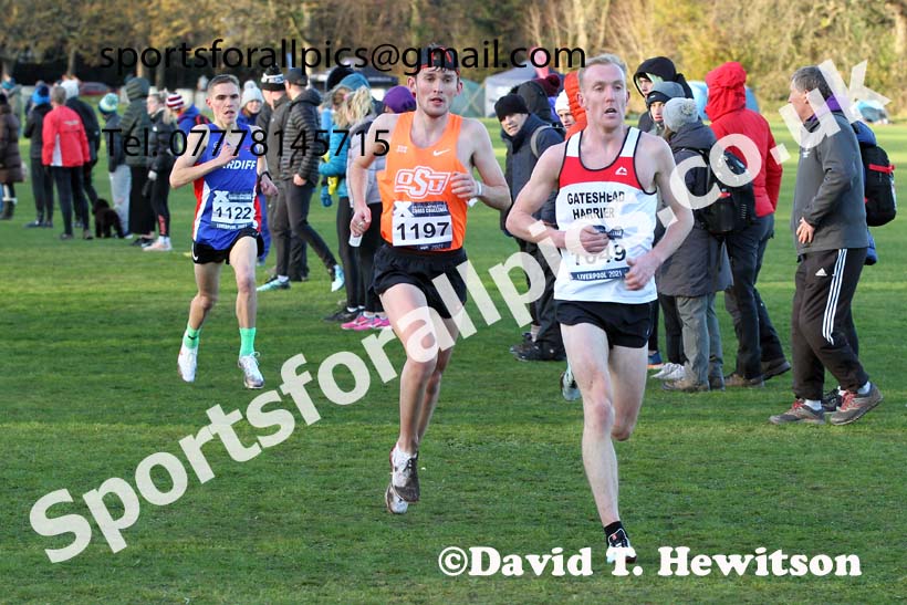Senior men and Under-23s, European Cross Country Championships Trials, Sefton Park, Liverpool. Photo: David T. Hewitson/Sports for All Pics